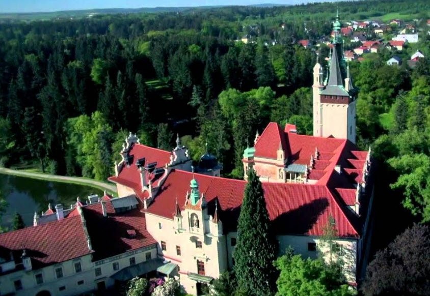 Průhonice Chateau, Průhonice, Czechia, Czech Republic (Czechia)